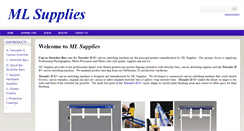 Desktop Screenshot of mlsupplies.biz